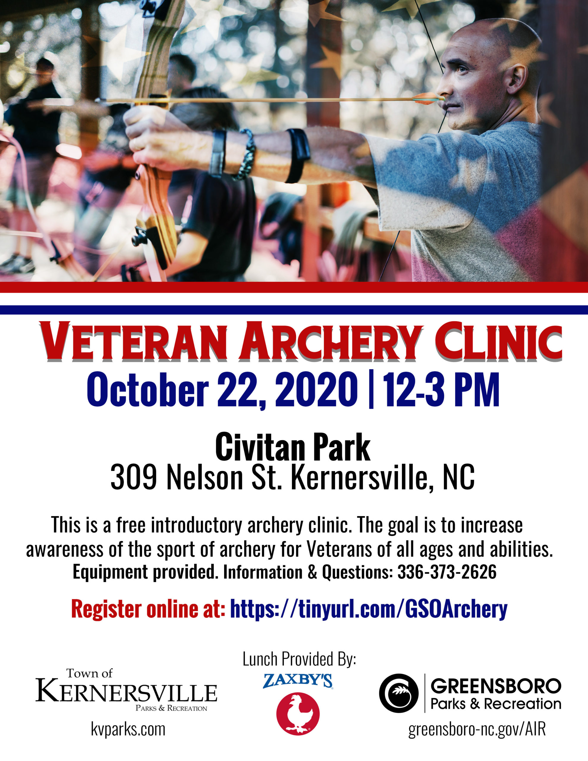 Veteran Archery Clinic October 22 2020 12-3pm